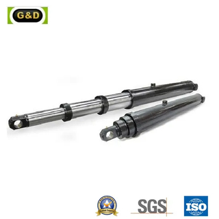 Environmental Industry Use Mulistage Telescopic Custom Hydraulic Cylinder