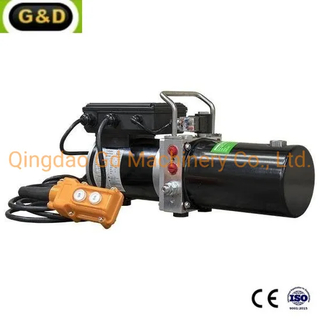Custom Hydraulic Power Unit 12V DC Doubel Acting SAE 6