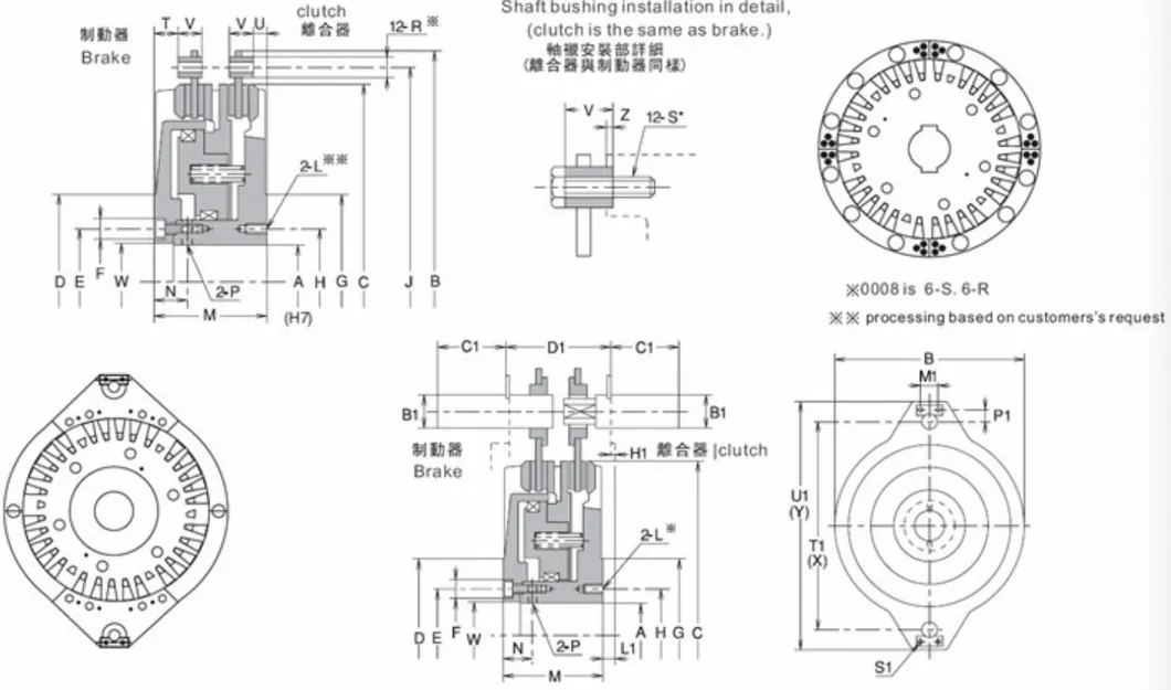 Clutch Brake for Block Press Machine