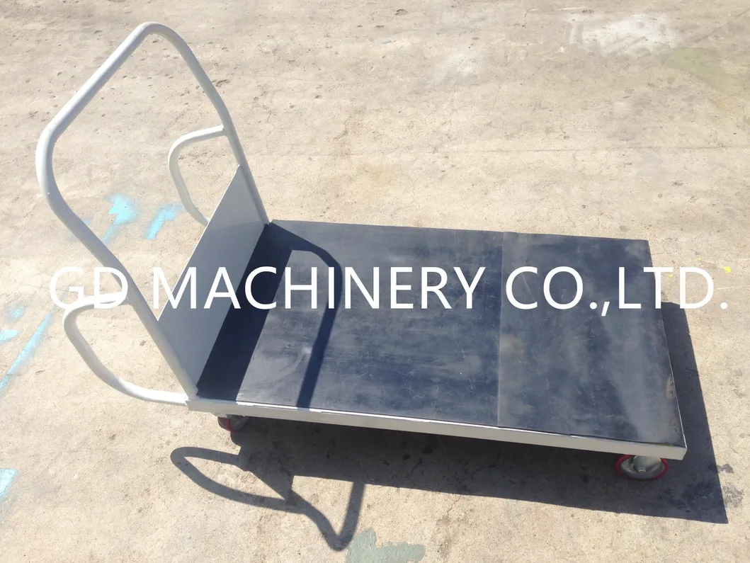 Painted Q235 Insudtrial Steel Trolley