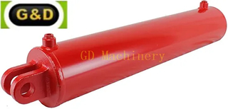 Cross-Tube End Fittings Industrial Welded Hydraulic Cylinder