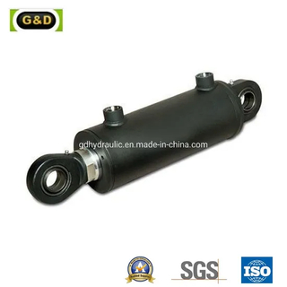 2.5" Bore 14" Stroke Swivel Eye 2.5X14 Welded Hydraulic Cylinder