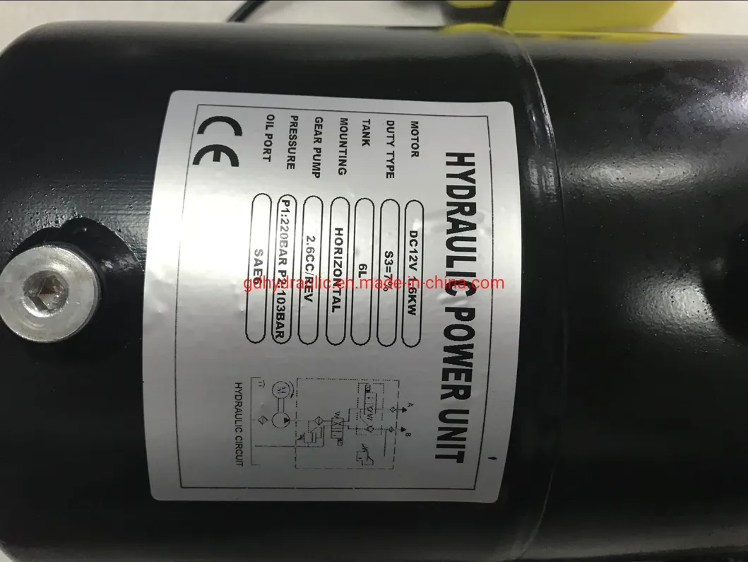 12V 24V Hydraulic Power Unit Hydraulic Power Pack for Lifts