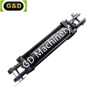 Bore 3 Inch Rod 1.25 Inch Stroke 8 Inch Double Acting Tie Rod Hydraulic Cylinder