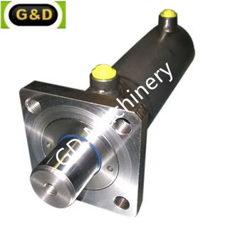 Bespoke Rectangular Rear Flange Mounting Welded Hydraulic Cylinder
