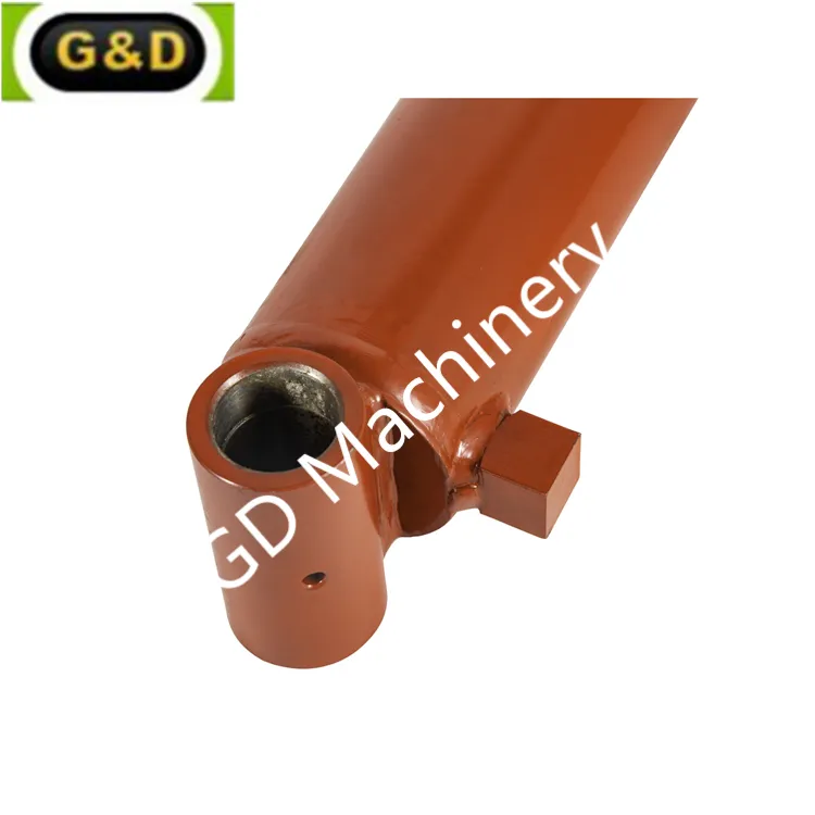 Welded Hydraulic Cylinder Double Acting Industry Lift RAM Tube End Hydraulic Using