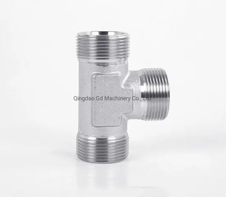 carbon Steel Zinc Plated DIN Equal Tee Fittings